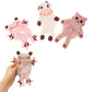 3Pcs Cute Animal Scrunchies Plush Hair Bands