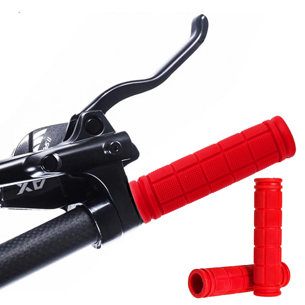2PCS Bicycle Handle Rubber Bar Grips For BMX MTB Cycle Road Mountain Bike