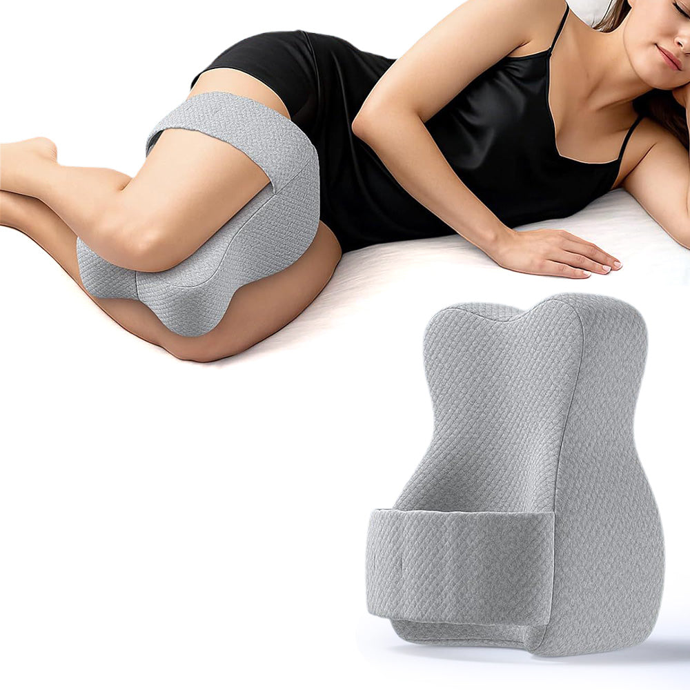 Memory Foam Knee Pillow with Adjustable Strap