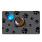 Pet Feeding Mat Absorbent Pet Placemat for Food and Water Bowl with Rubber Backing-Style 1