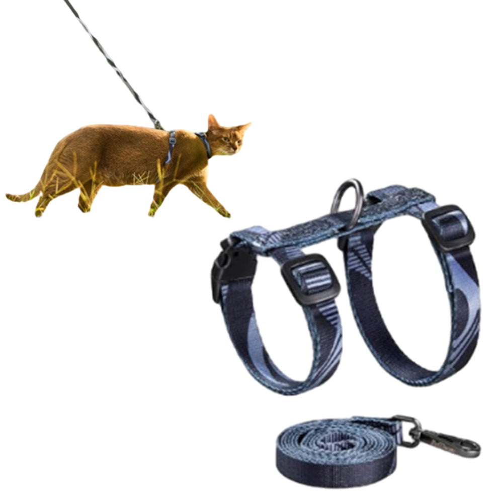 Cat Adjustable Harness and Leash Set