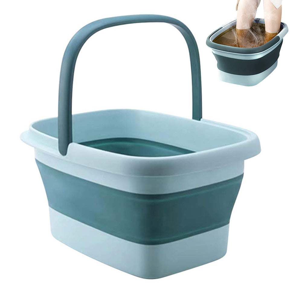 Collapsible Foot Bath Basin for Soaking Feet Foot Tub with Massage Acupoint