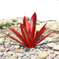 Metal Art 9 Leaves Agave Sculpture Garden Decorations