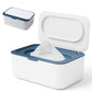 Wipes Dispenser Wipes Tissue Storage Case With Lid Refillable Wipe Holder