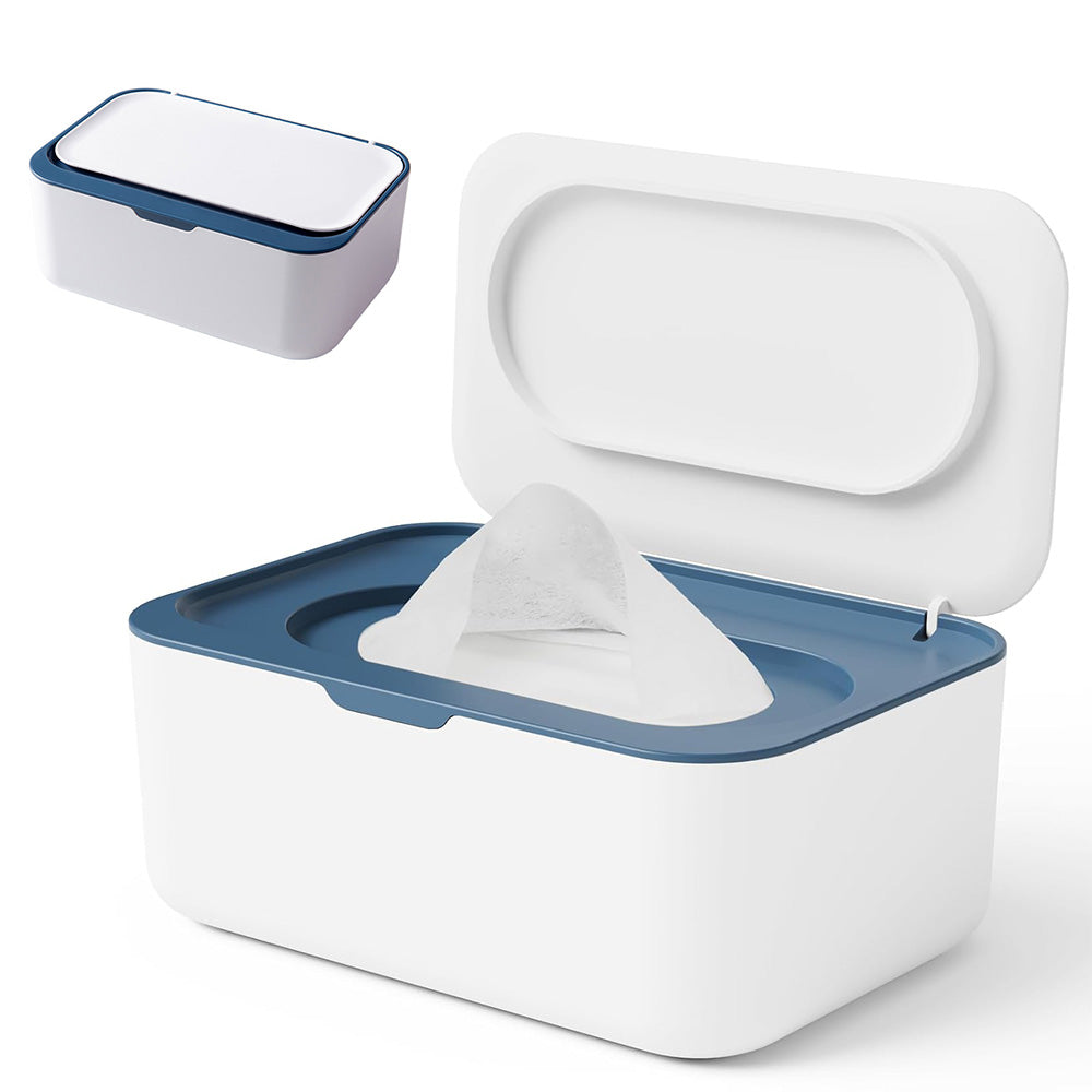 Wipes Dispenser Wipes Tissue Storage Case With Lid Refillable Wipe Holder