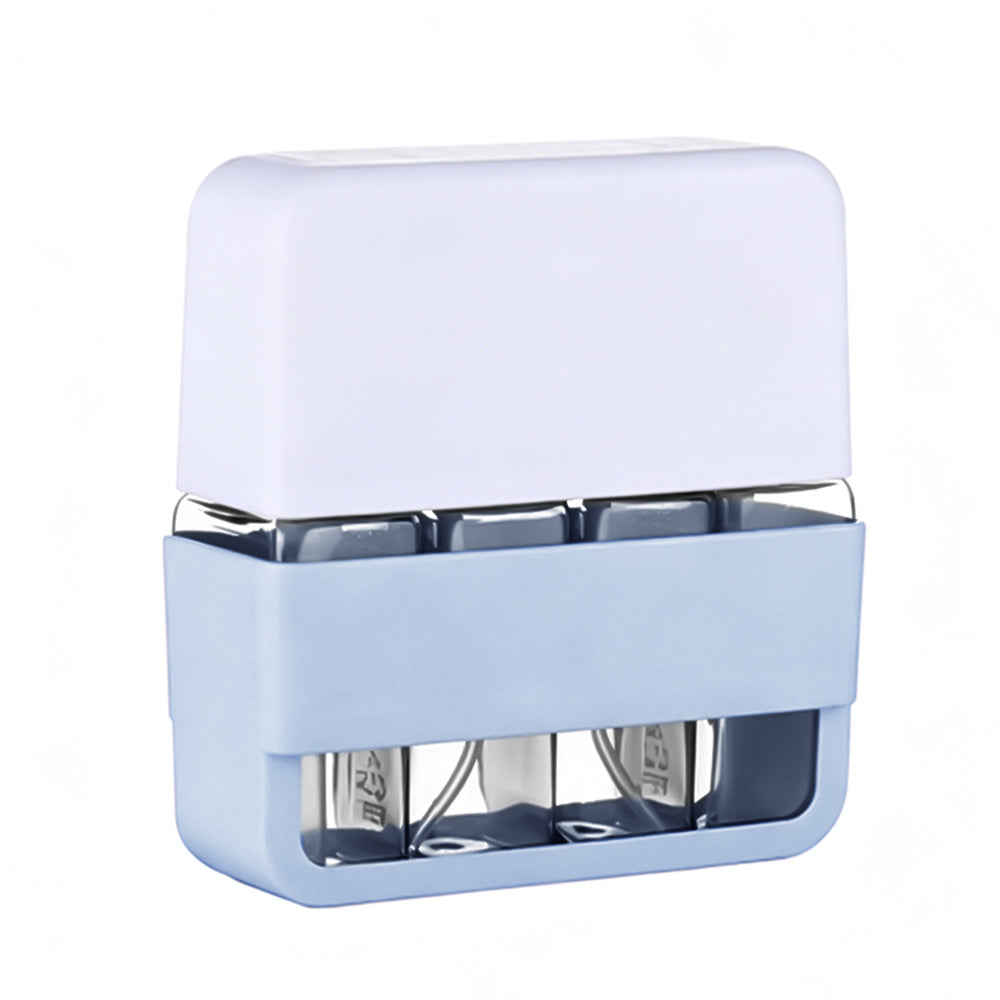 Portable 4-in-1 Travel Bottle Set for Toiletries