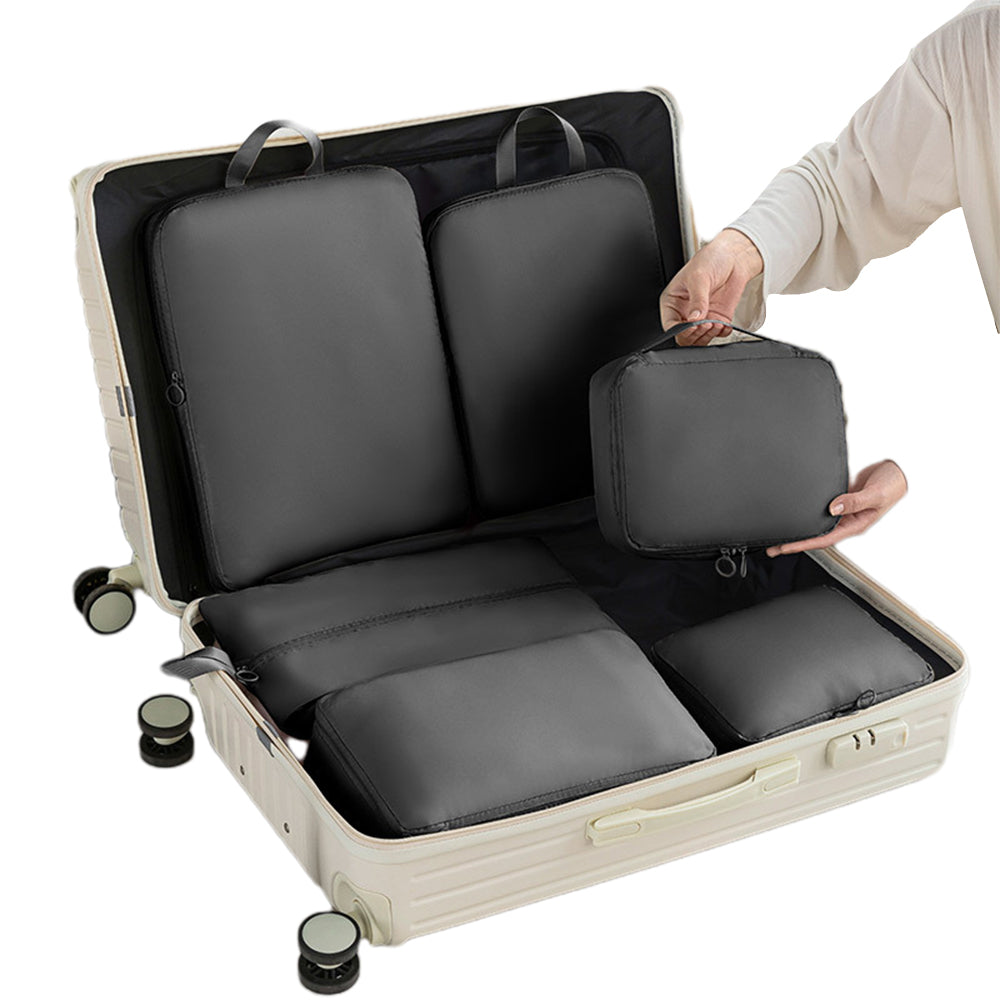 6-Piece Travel Luggage Packing Cubes Organizer Bags Set