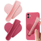 2Pcs Holder for Rhode Skin Lip Lipstick Holder for Phone Case Peel and Stick Silicone Cover