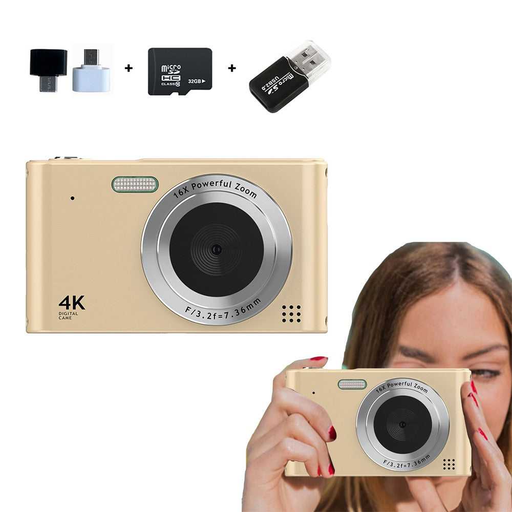 4800W HD Digital Retro Camera Portable Entry-Level Design