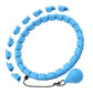 32 Section Weighted Hoola Hoop Adult Smart Hula Thin Waist Fitness Weight with Rollers