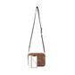 Small PU Crossbody Bag for Women Color-Block Shoulder Bag