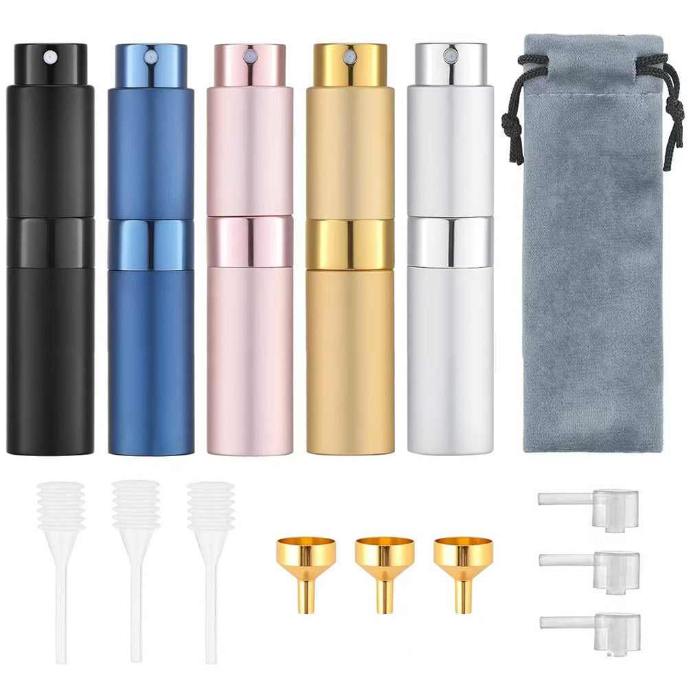 8ml Perfume or Cologne Travel Refillable Spray Bottle Portable Twist-Up Dispenser