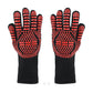 Heat Resistant Oven Gloves Double Sided Silicone Slip Resistant BBQ Gloves