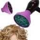 Foldable Silicone Hair Dryer Diffuser for Universal 4 to 5cm Nozzles