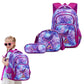 Kids Backpack Set with a Pencil Case and Insulate Lunch Bag