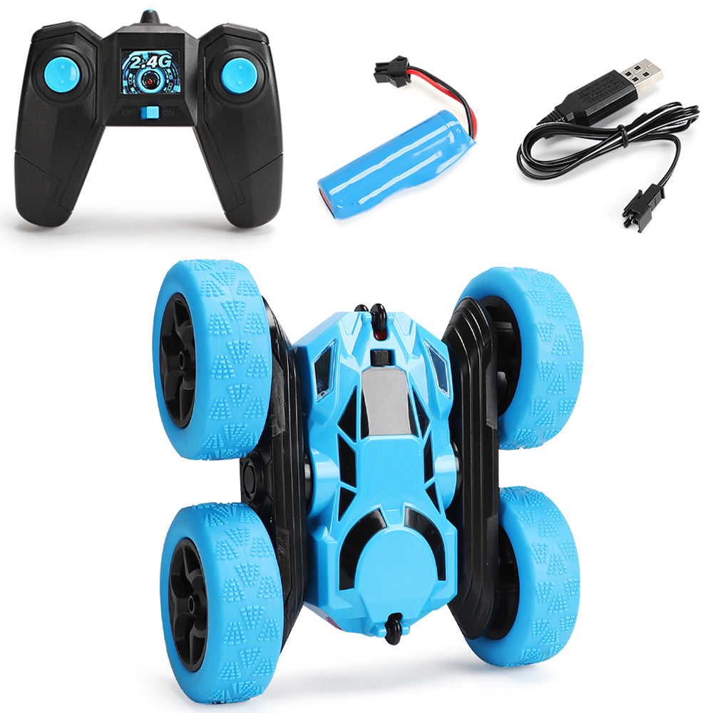 2.4GHz 4WD Fast RC Car Kids Toy Double Sided 360 Degree Rotating RC Truck