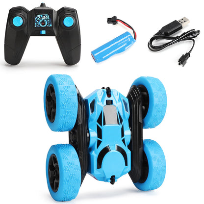 2.4GHz 4WD Fast RC Car Kids Toy Double Sided 360 Degree Rotating RC Truck
