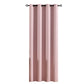 Blackout Curtain Panel with Black Liner Heat & Light Blocking Drapes