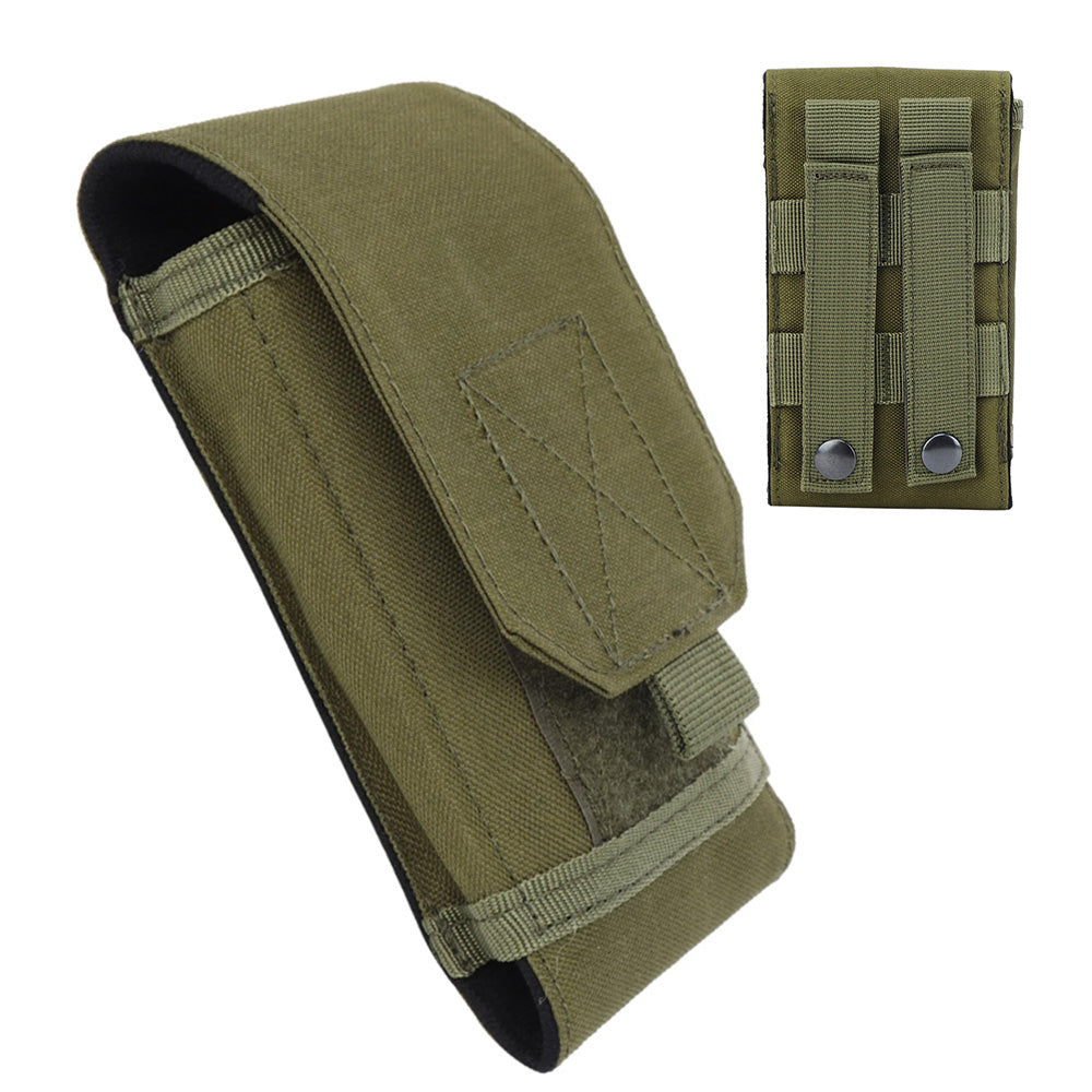 Tactical Molle Pouch for Smartphone Flip Top Outdoor Mobile Phone Pouch for Hiking Camping