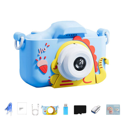 Dinosaur Kids Camera With 64GB SD Card Selfie Camera Digital Camera For Kids