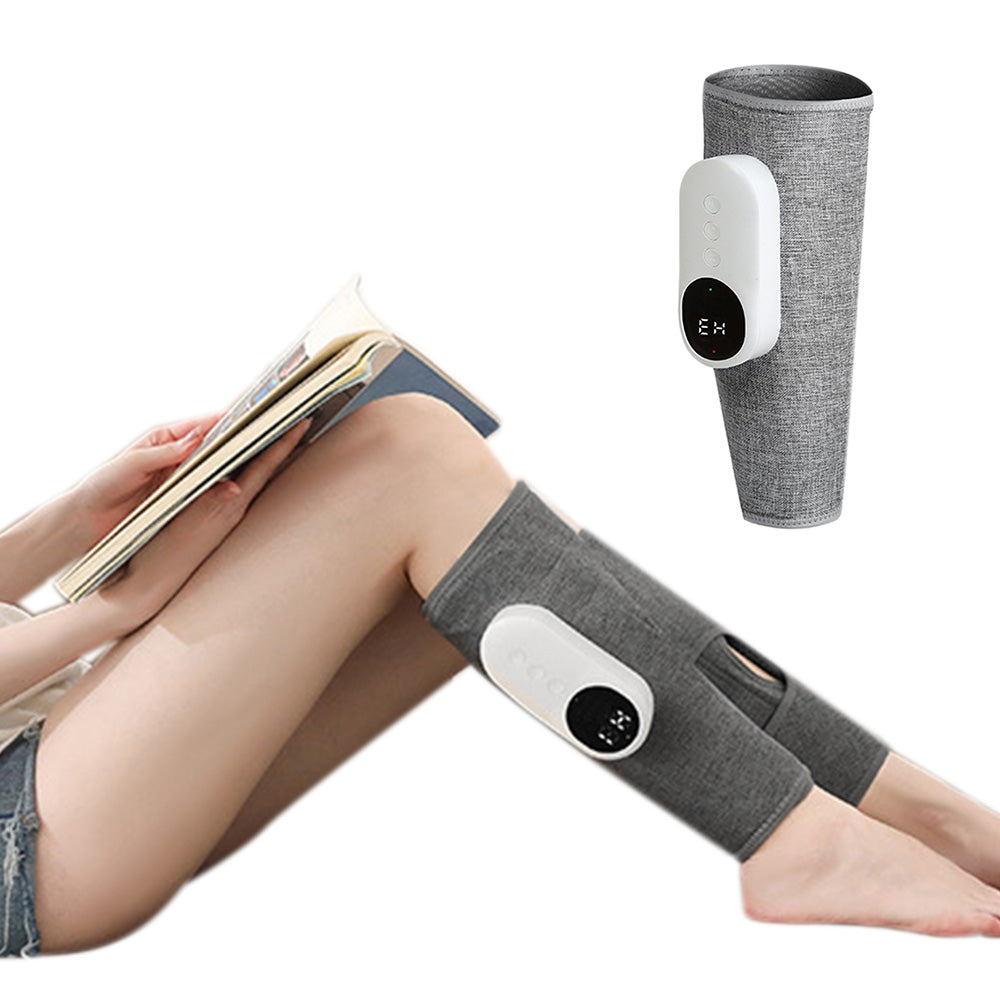 Leg Massager Muscles Relax Heated Air Compression Foot Massage for Calf Blood Circulation