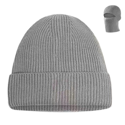 2 in 1 Balaclava Ski Mask Beanie Hats Windproof and Warm Face Mask for Men Women