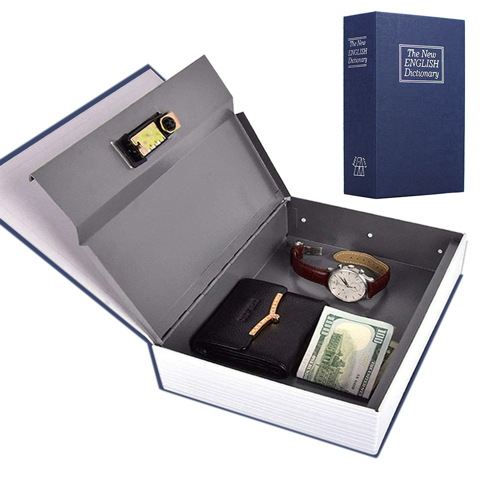 Fake Book Safe with Combination Lock Book Safe Lock Box for Cash Jewellery