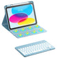 Bluetooth Keyboard Case for iPad 11th 10th Gen A16 Backlit Cover
