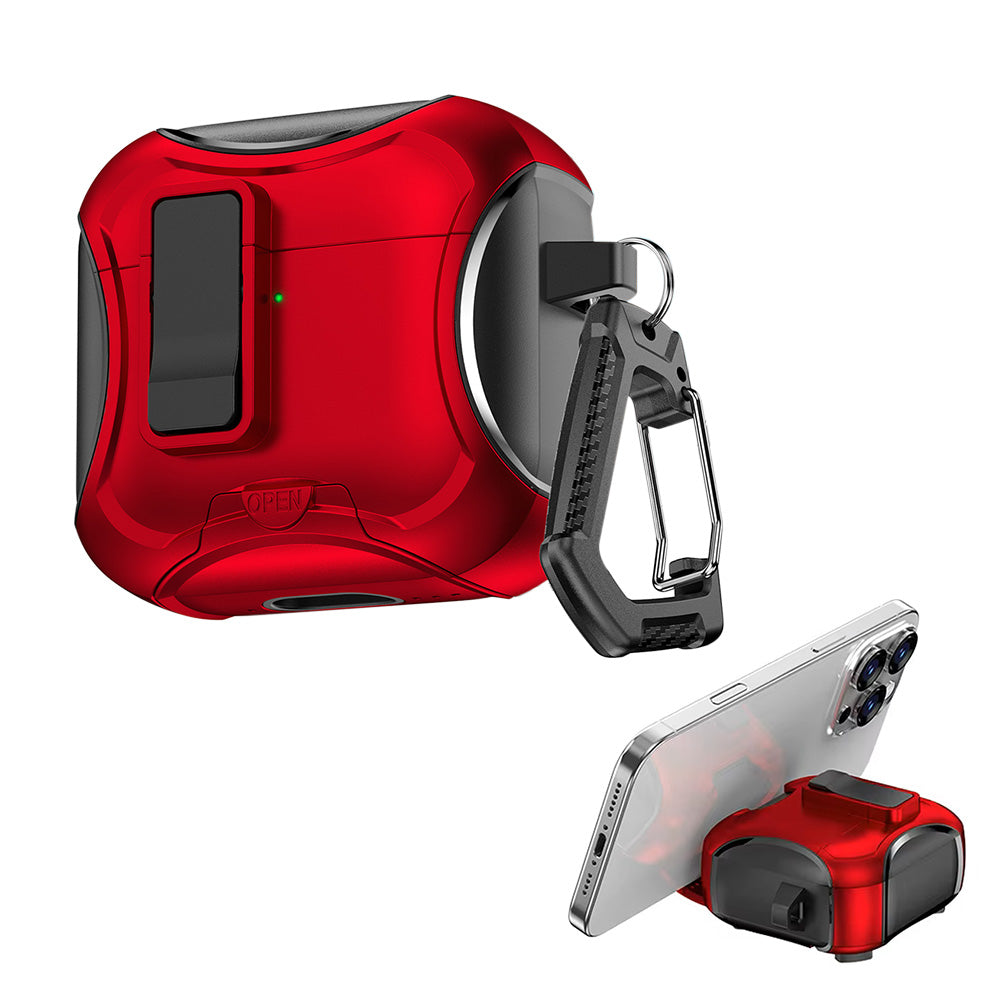 Protective Case For AirPods With Stand Support MagSafe Wireless Charging