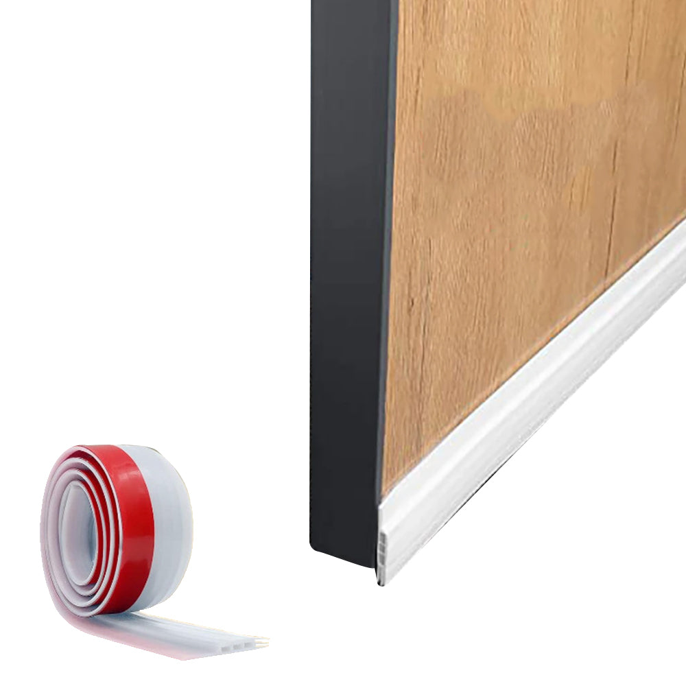 3 Self-adhesive Silicone Door Draft Seal Strip