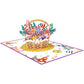 3D Pop Up Happy Birthday Card with Envelope