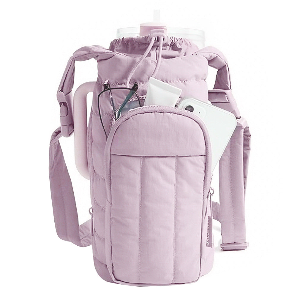 Water Bottle Holder Bag with Strap Crossbody Bag Gym Accessories