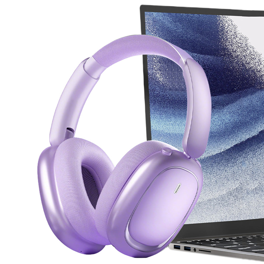 Wireless Bluetooth Headphones Lightweight Clear Over Ear Bluetooth Headsets for Phone PC