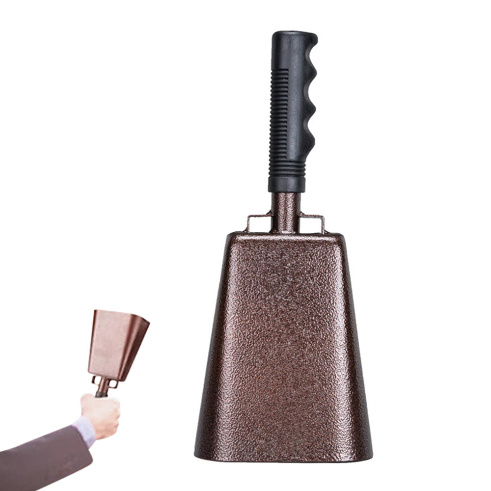 10 Inch Mental Large Cow Bells Noise Makers Cheering Cowbells For Sport Events School
