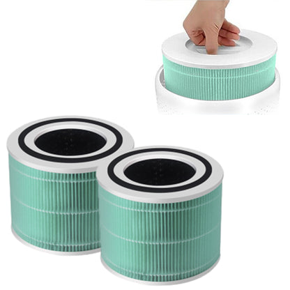 2Pcs Core 300 and Core 300s Replacement Filter for LEVOIT Air Purifier