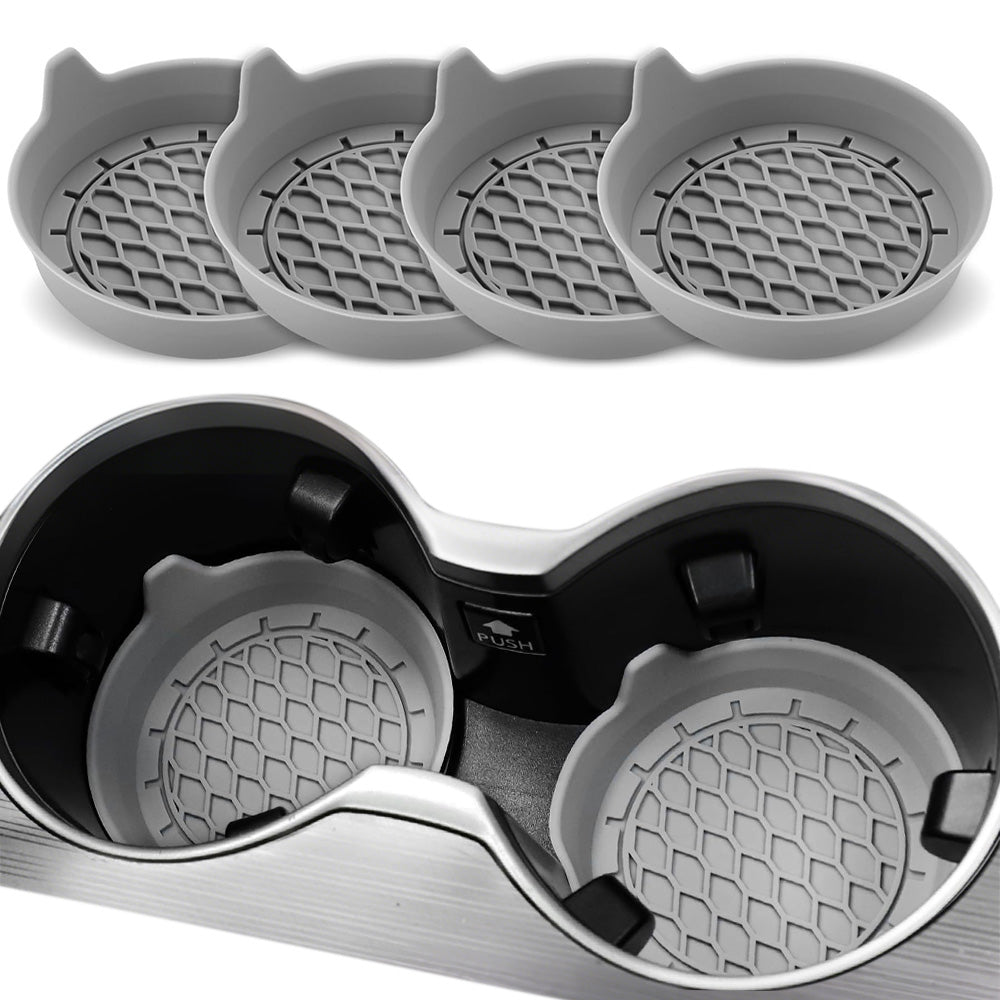 4PCS Universal Car Auto Cup Holder Anti Slip Insert Coaster Car Accessories