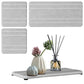 3Pcs Non-slip Water Absorbing Diatomite Stone Coasters Tray For Sink