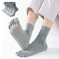 5 Pack Mens Breathable Five Toe Socks