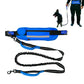 Hand Free Dog Leash With Zipper Pouch Dual Padded Handles Bungee for Jogging and Running Your pet