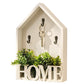 Vintage Key Holder Wall Mount with 3 Metal Hooks Key Rack for Entryway Living Room