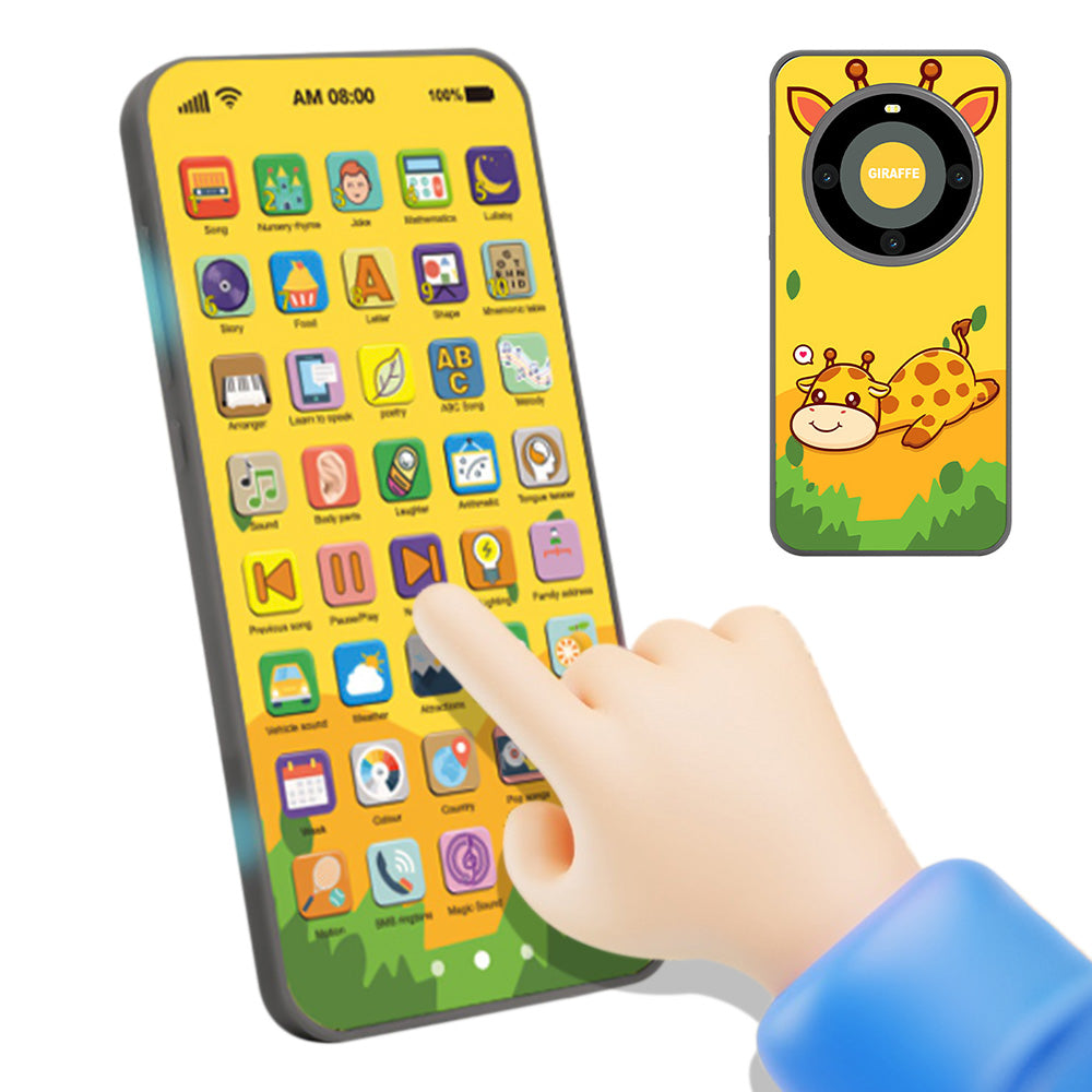 Learning Phone Toy with Over 10000 Educational Contents Touch Screen Early Education Gift