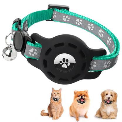 Reflective Pet Airtag Protective Case Collar for Apple Air Tag