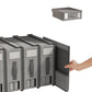 Foldable Bed Sheet Storage Bins with Handle