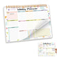 Weekly To Do List Notepad Undated Planner With 52 Sheets Weekly Planner