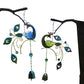 2Pcs Metal Phoenix Bird Hanging Wind Chimes