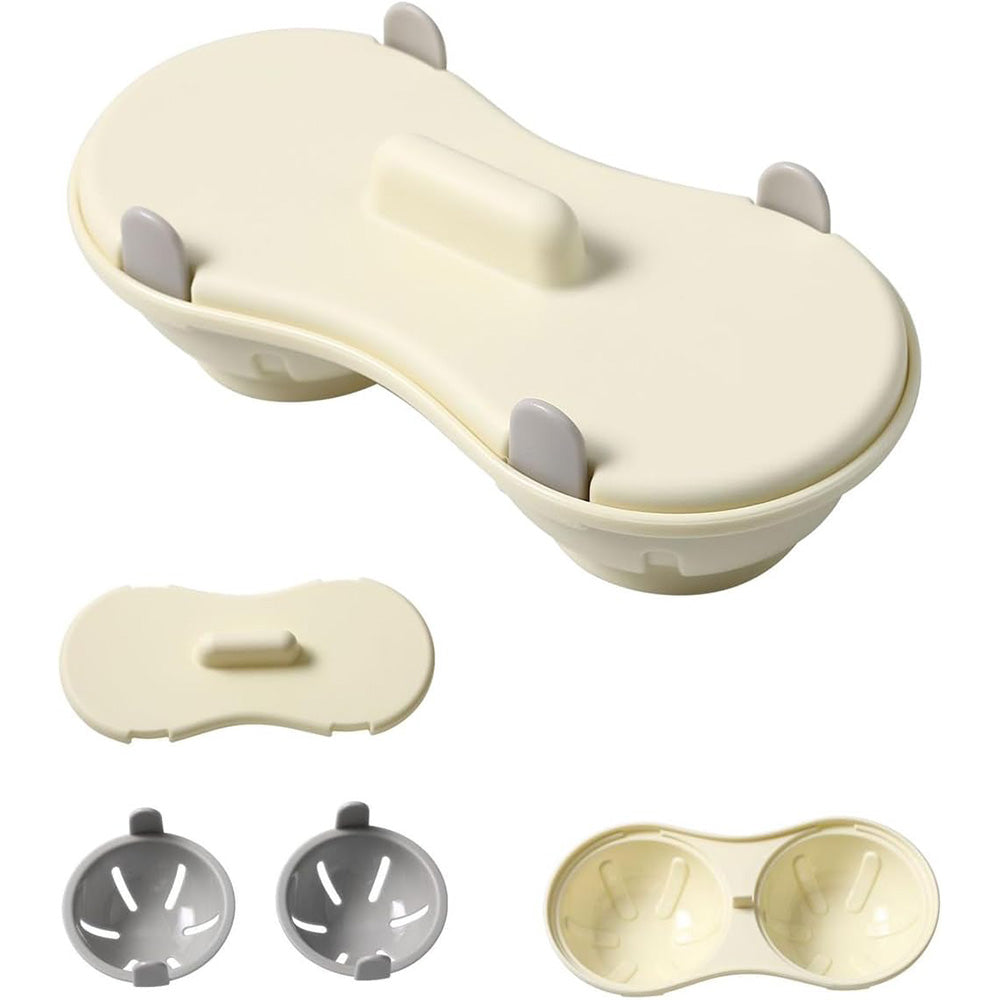 Double Layer Microwave Egg Cooker and Poached Egg Steamer