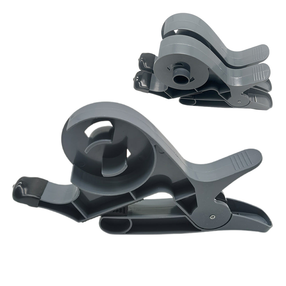 2Pcs Christmas Gift Wrapping Paper Holder Clamps Integrated Tape Dispensers