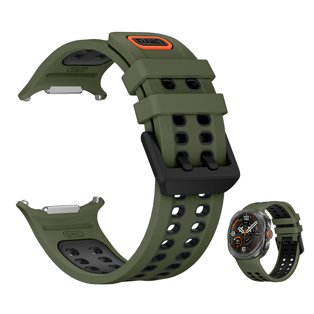 Silicone Watch Band for Samsung Galaxy Watch Ultra2 Ultra 2025 47mm