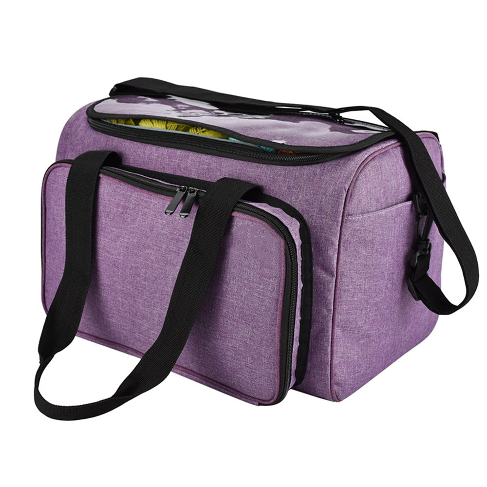 Knitting Storage Bag Wool Tote Crichet Hook Needles Accessories Organizer