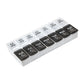 14-Slot 7-Day Pill Dispenser Box for AM/PM Weekly